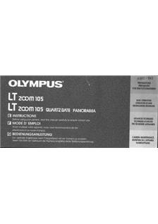 Olympus LT 105 manual. Camera Instructions.